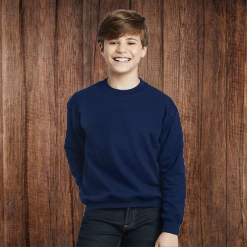 18000B Youth Heavy Blend Crewneck Sweatshirt Thumbnail